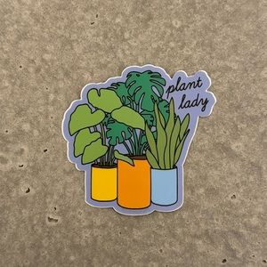 Brand New Plant Lady Sticker